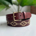 Classic Brown Polo Belt